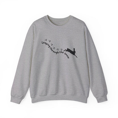 Leaping through the Snow Sweatshirt