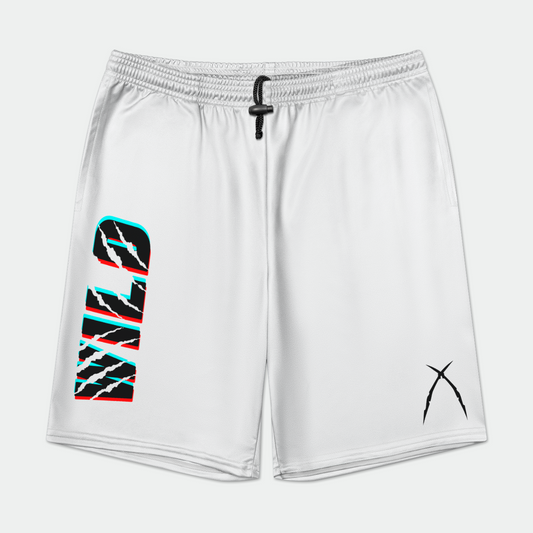 WILD White Casual Shorts - WILD