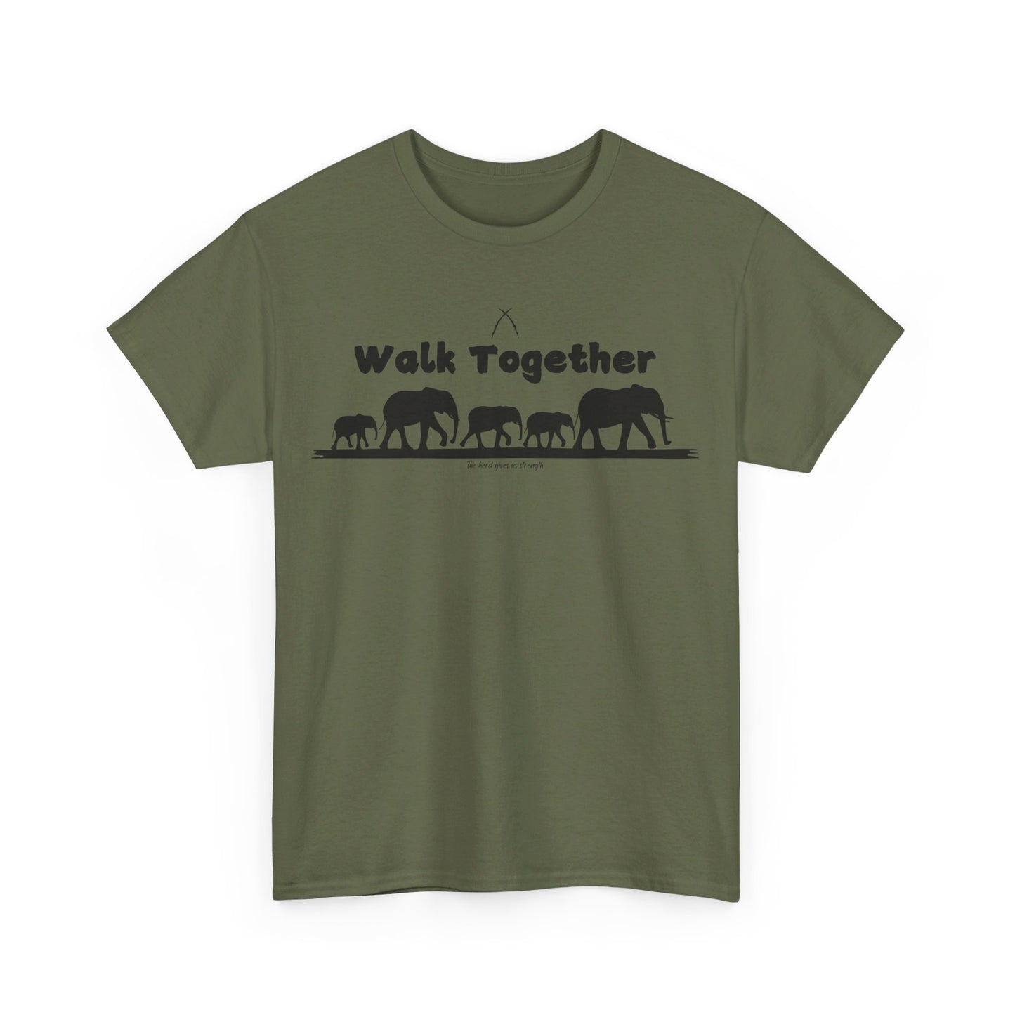 Walk Together Elephant Tee