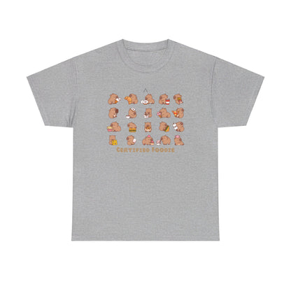 Certified Foodie Capybara Tee