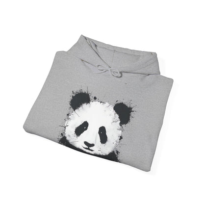 Panda Paint Splatter Hoodie - WILD