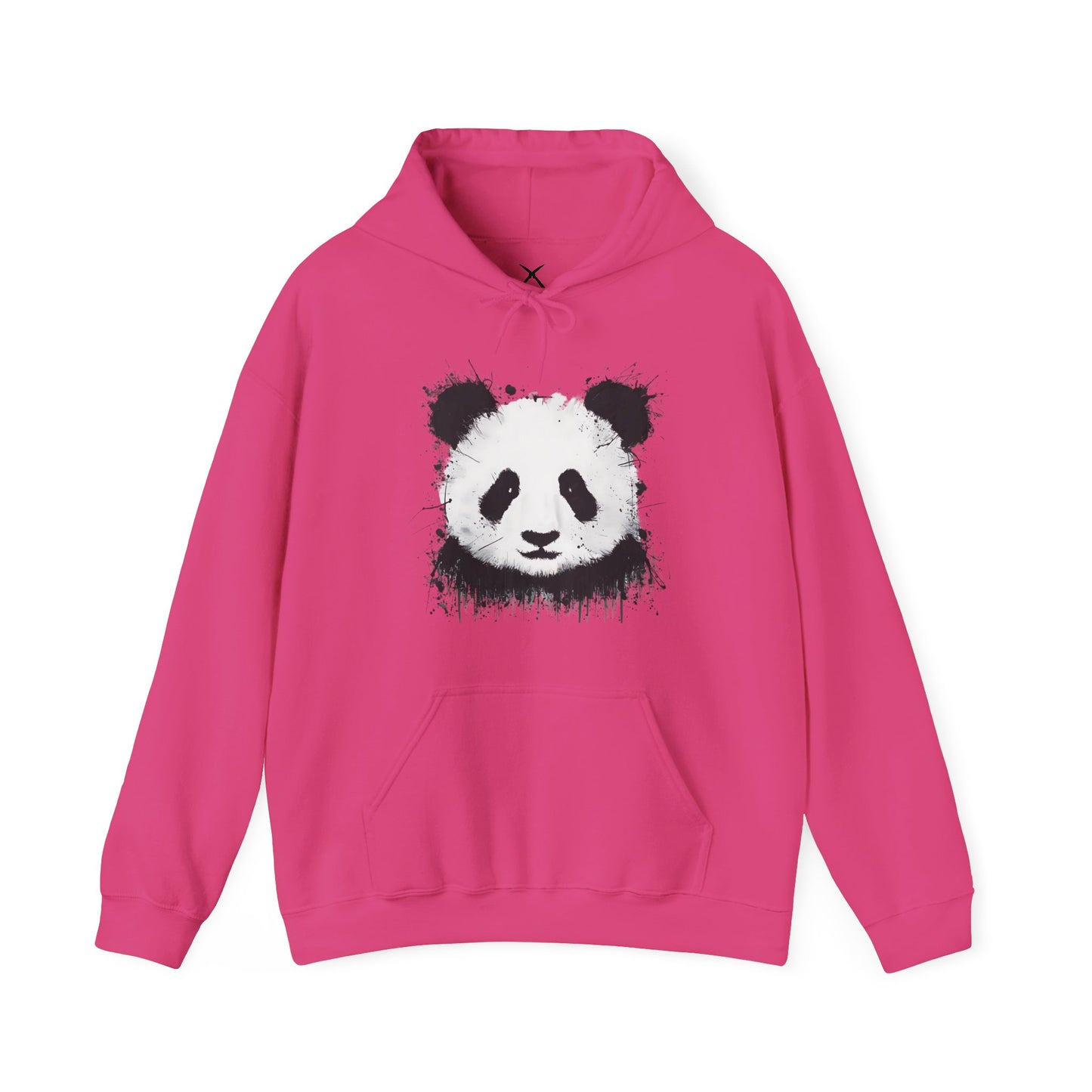 Panda Paint Splatter Hoodie - WILD