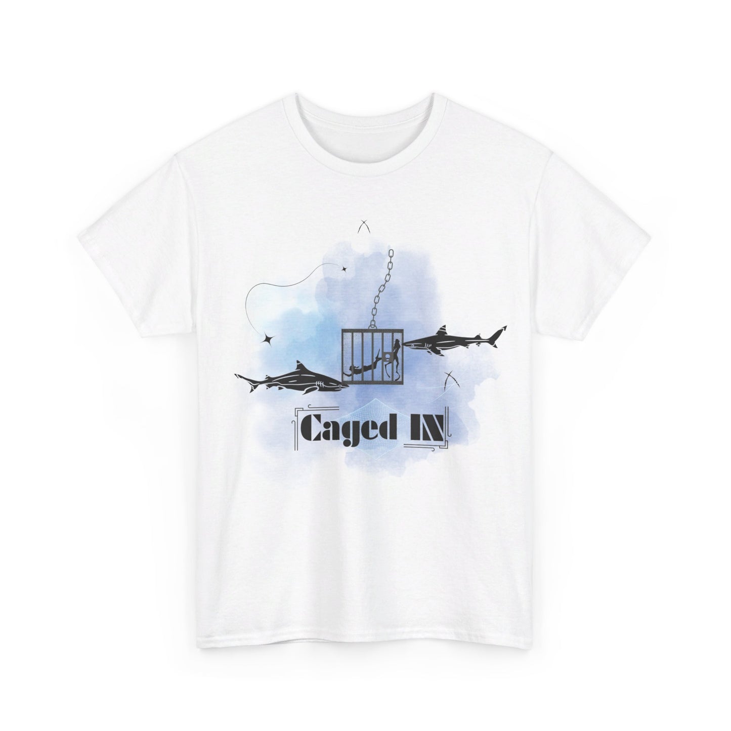 Caged In Reef Shark Tee