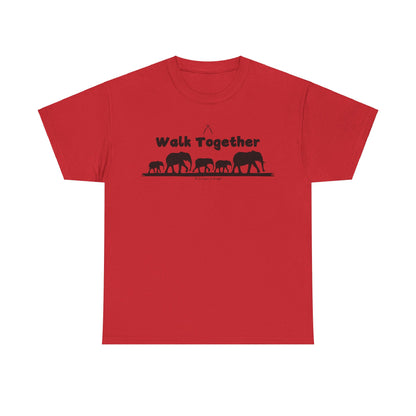 Walk Together Elephant Tee