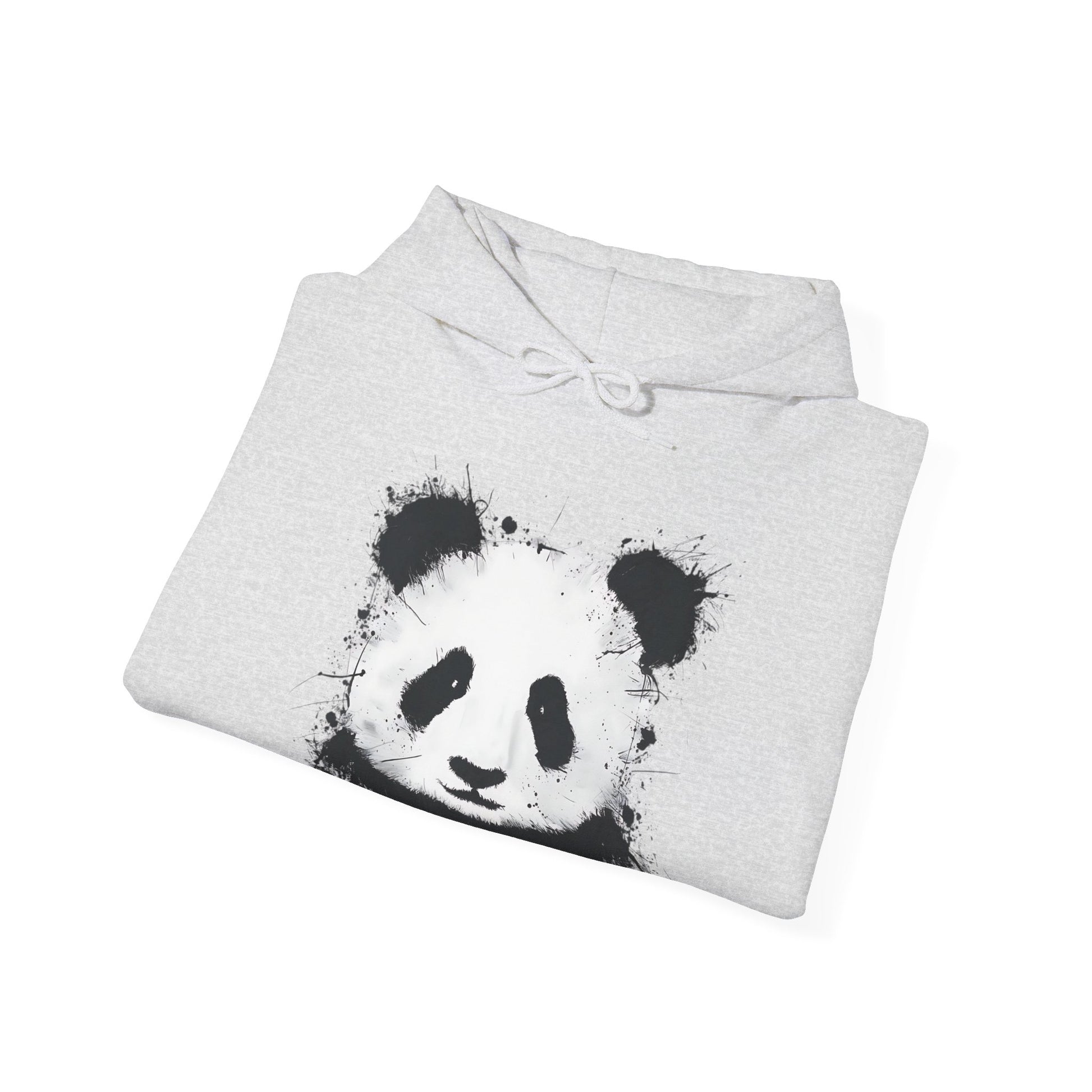 Panda Paint Splatter Hoodie - WILD