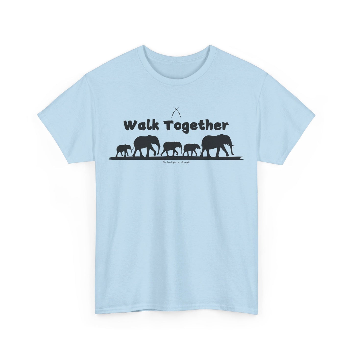 Walk Together Elephant Tee