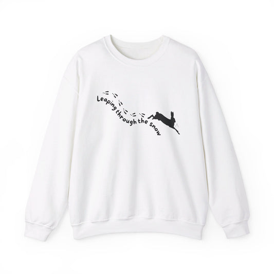 Leaping through the Snow Sweatshirt