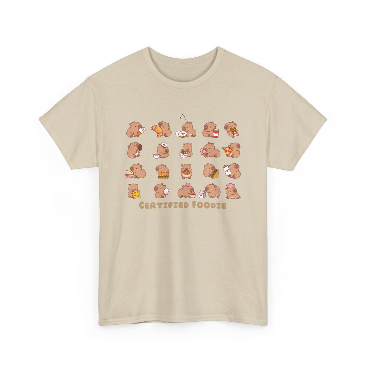 Certified Foodie Capybara Tee