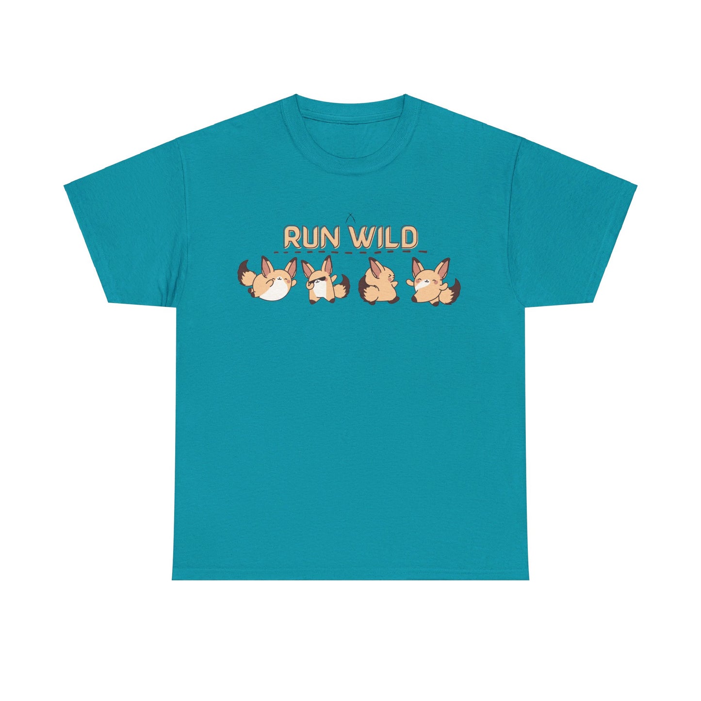 Run WILD Fennec Fox Tee