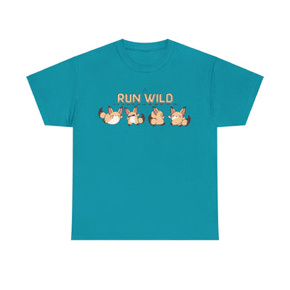 Run WILD Fennec Fox Tee