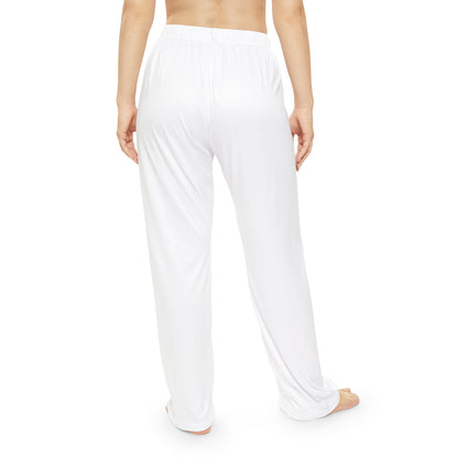 WILD Women Pajama Pants White - WILD