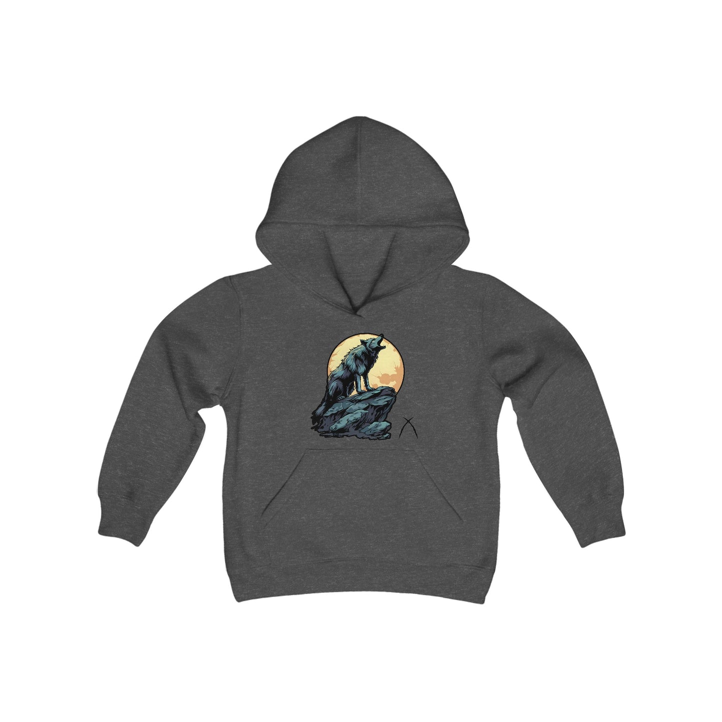 Kids Wolf Hoodie - WILD