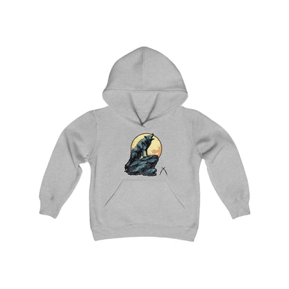 Kids Wolf Hoodie - WILD