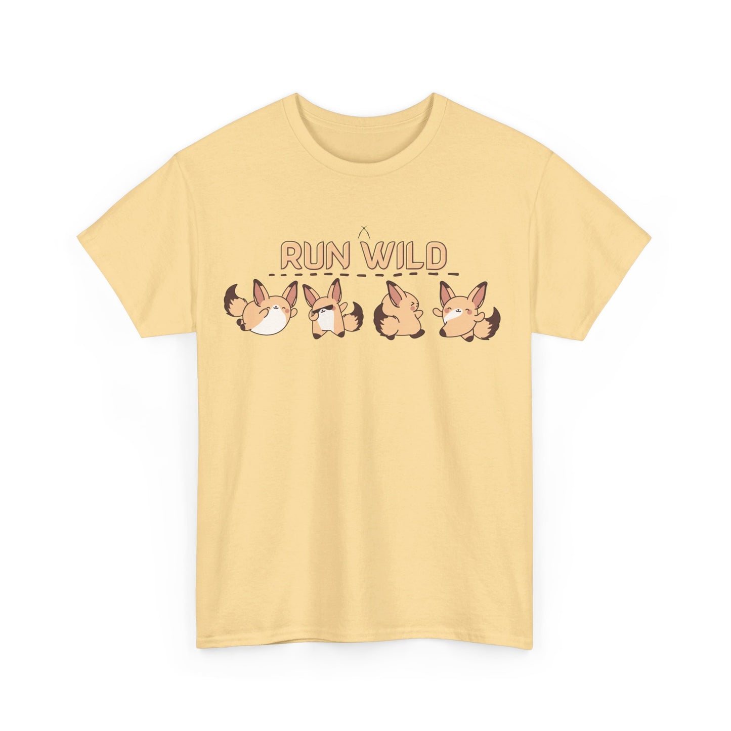 Run WILD Fennec Fox Tee