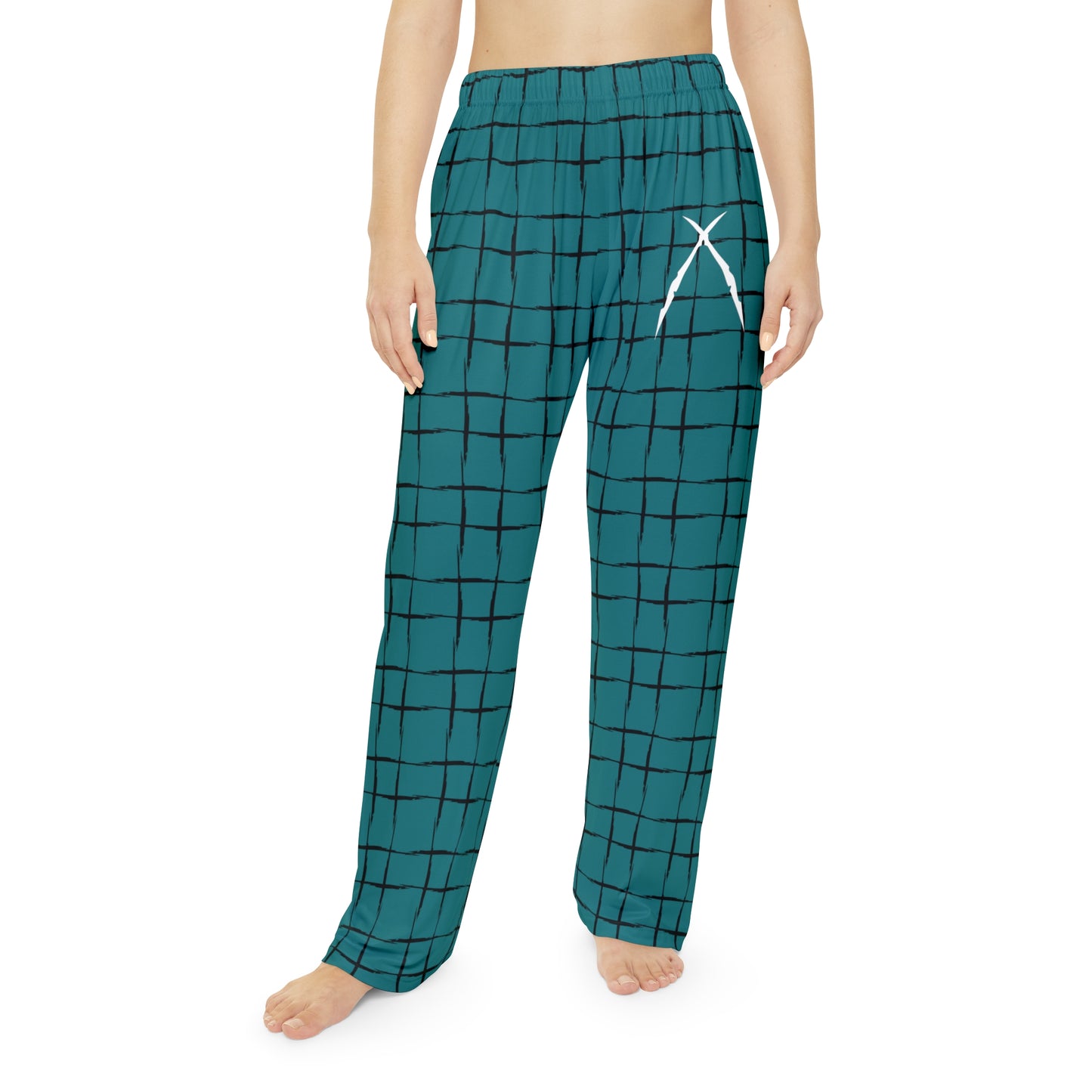 WILD Women Pajama Pants Aqua - WILD