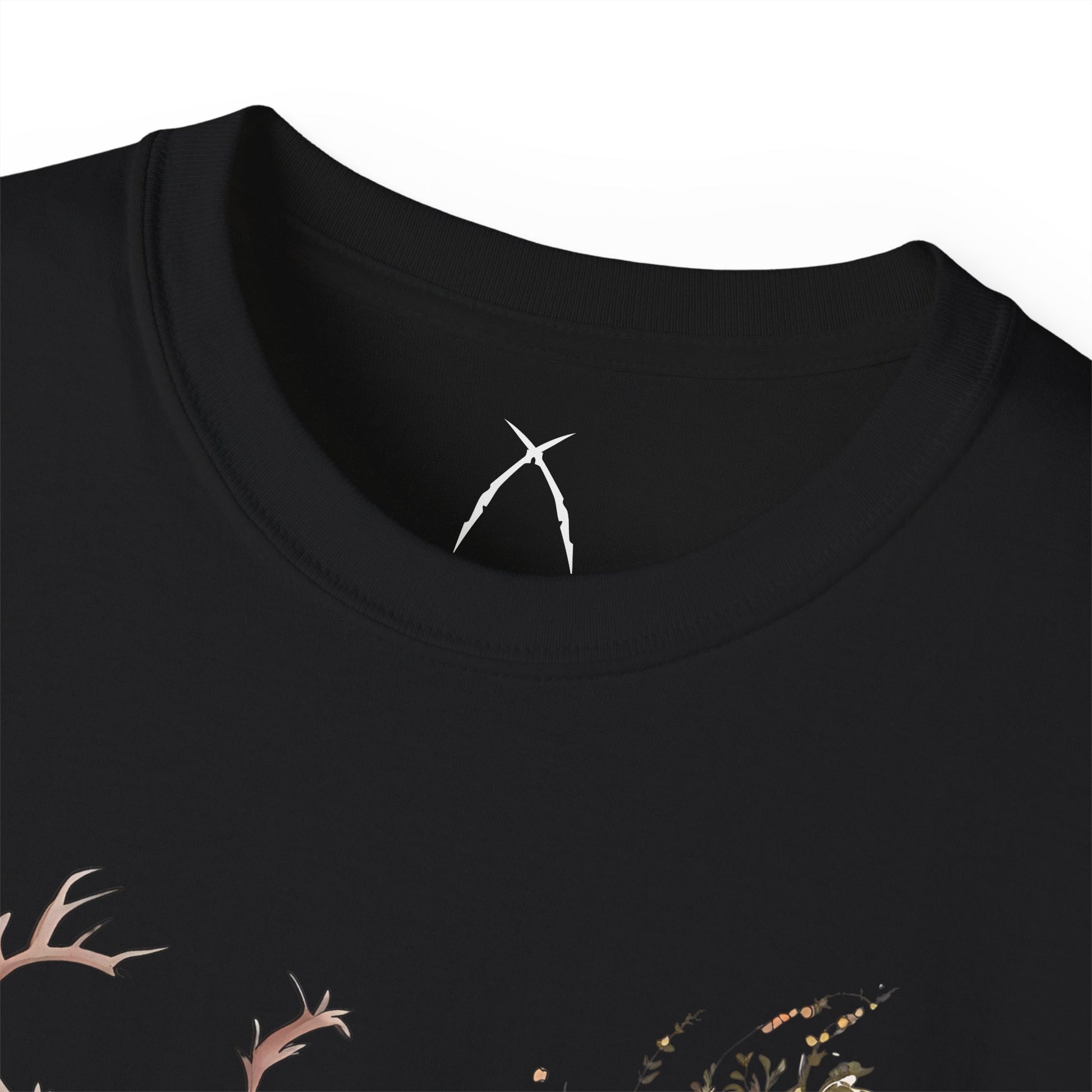 Floral Sika Deer Tee - WILD