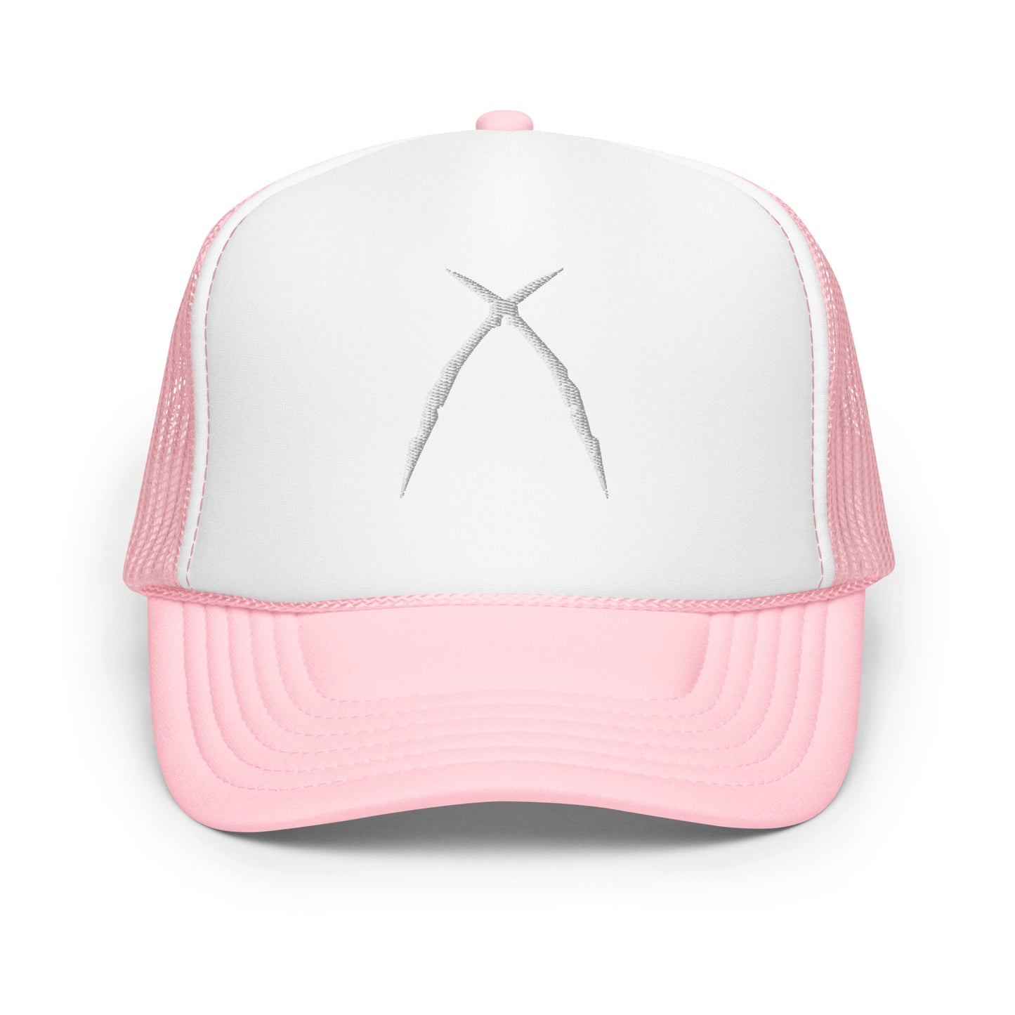 White Embroidered WILD Trucker Hat - WILD