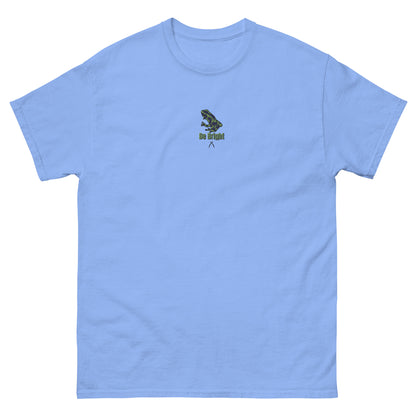 Embroidered Light Green Dart Frog Tee