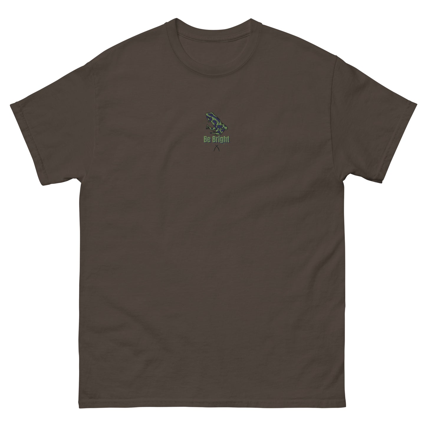 Embroidered Light Green Dart Frog Tee