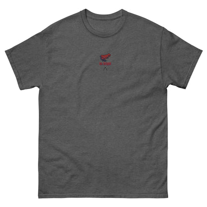 Embroidered Red Dart Frog Tee