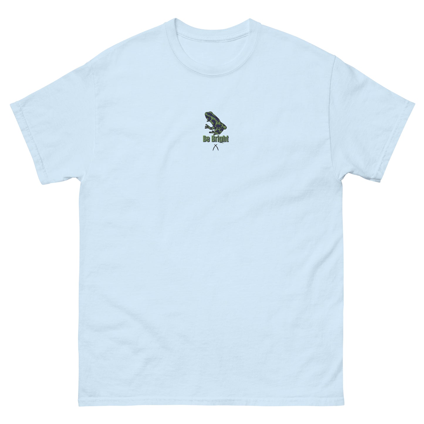 Embroidered Light Green Dart Frog Tee