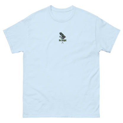 Embroidered Light Green Dart Frog Tee