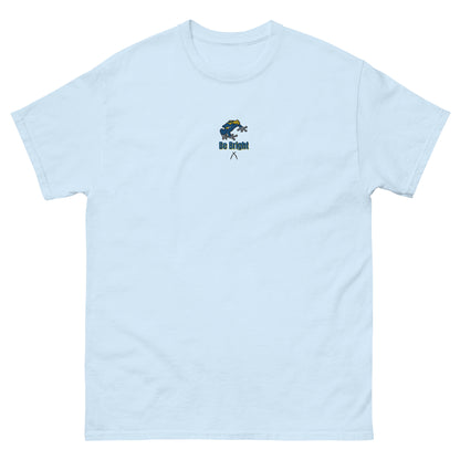 Embroidered Yellow and Blue Dart Frog Tee