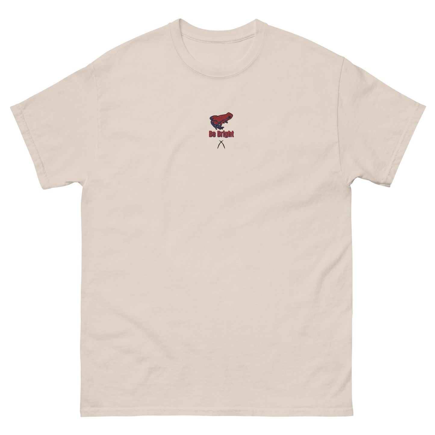 Embroidered Red Dart Frog Tee