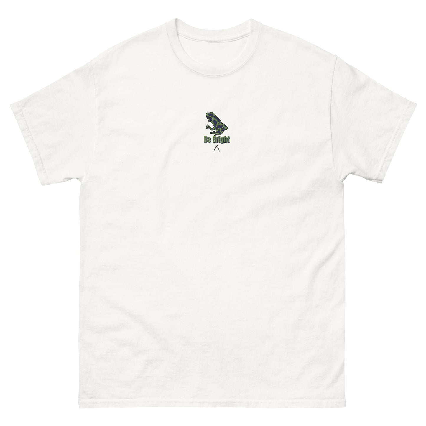 Embroidered Light Green Dart Frog Tee