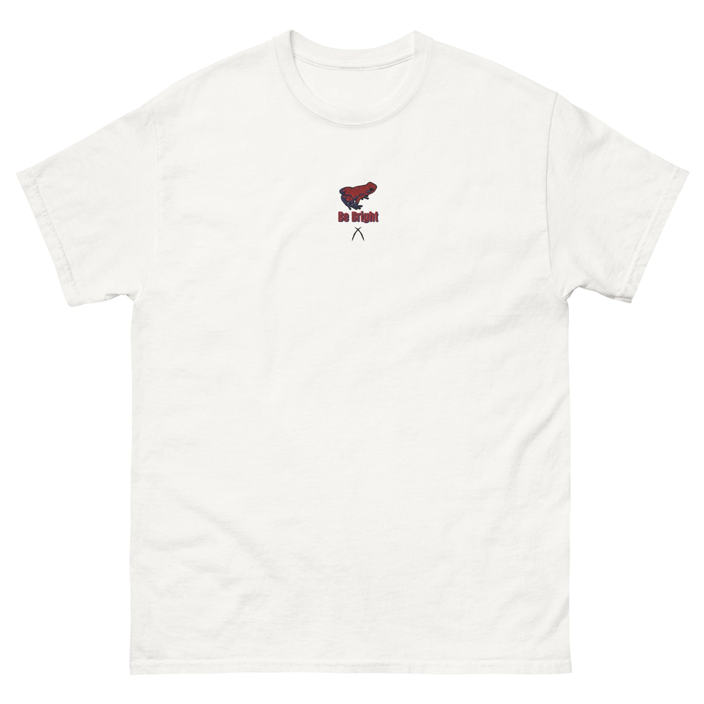 Embroidered Red Dart Frog Tee