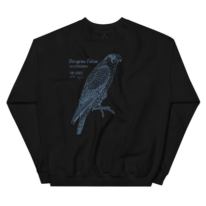 Embroidered Peregrine Falcon Sweatshirt