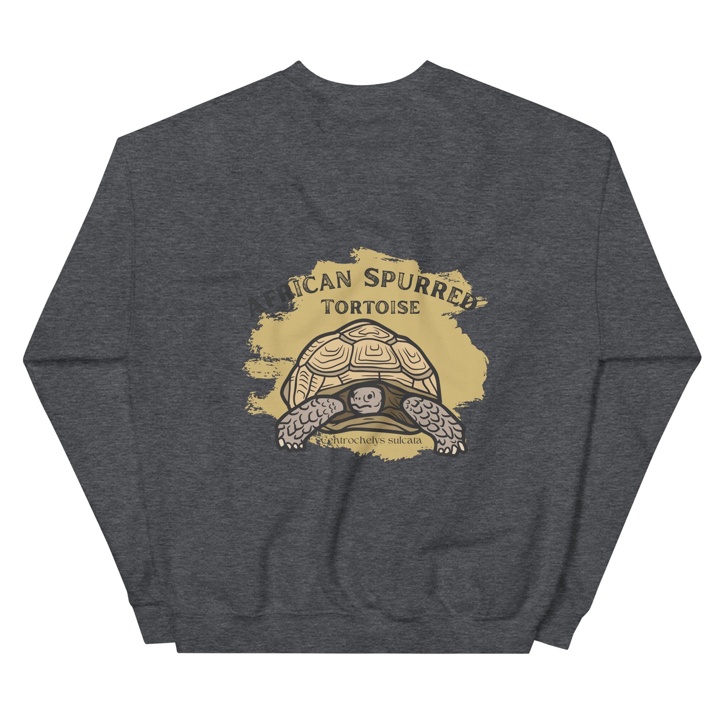 Embroidered African Spurred Tortoise Sweatshirt