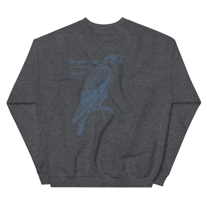 Embroidered Peregrine Falcon Sweatshirt