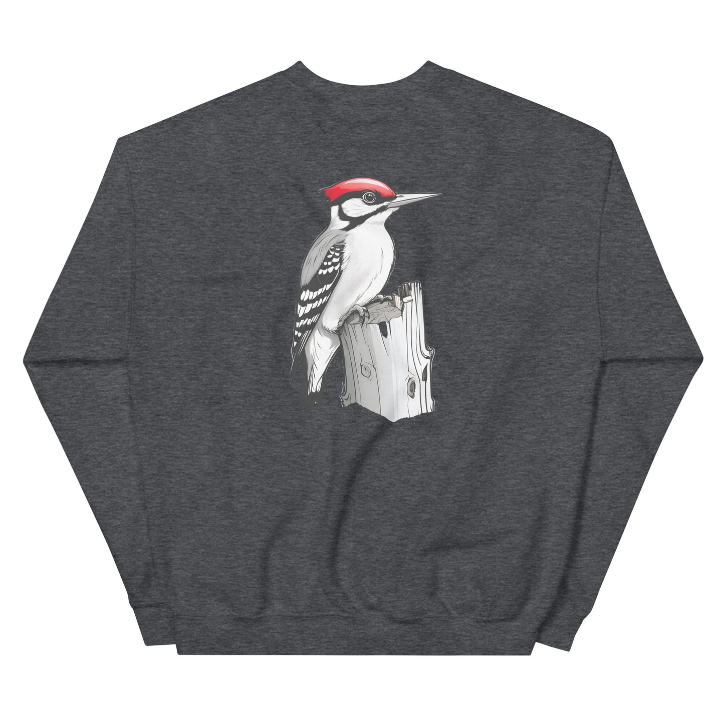 Embroidered Wood-Pecker Sweatshirt