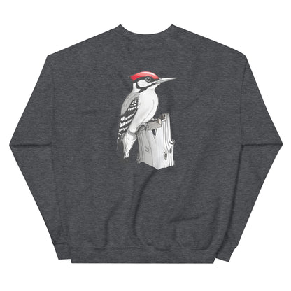 Embroidered Wood-Pecker Sweatshirt