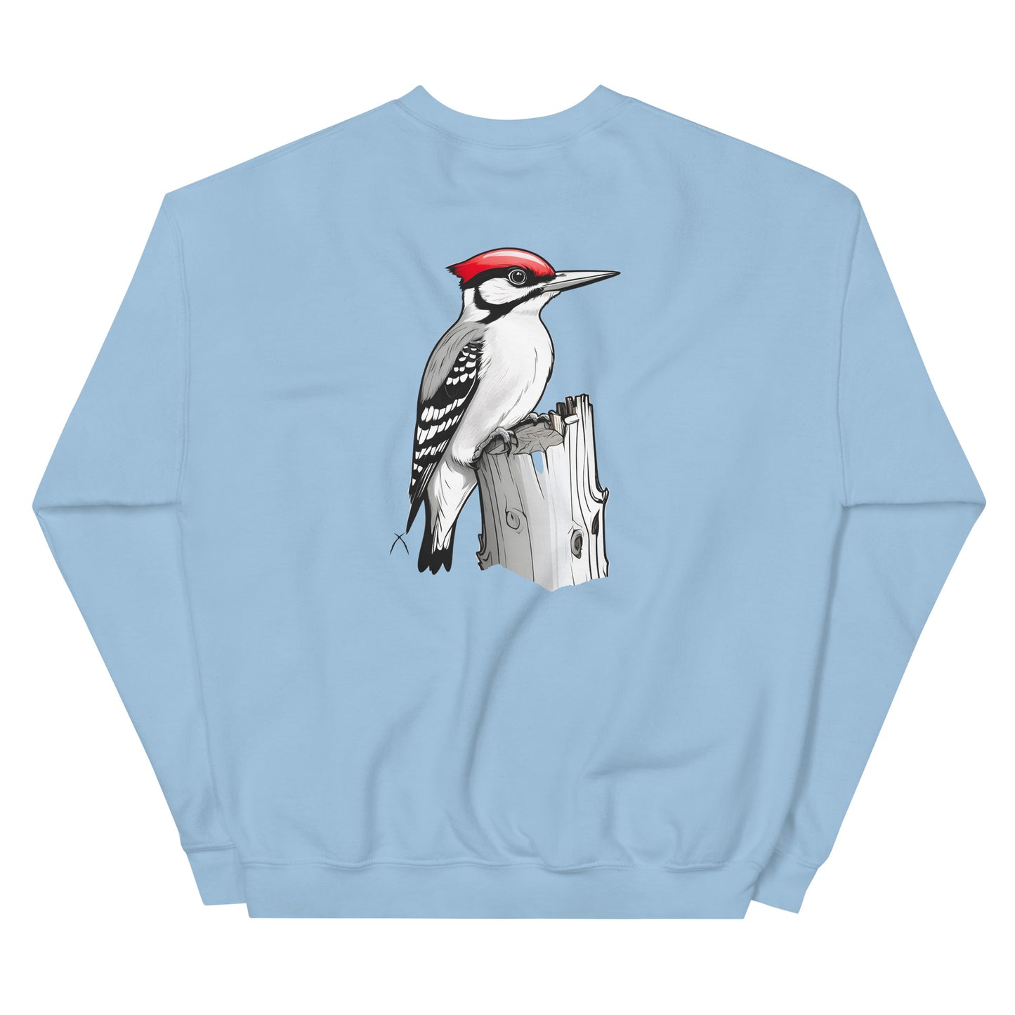 Embroidered Wood-Pecker Sweatshirt