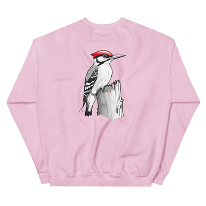 Embroidered Wood-Pecker Sweatshirt