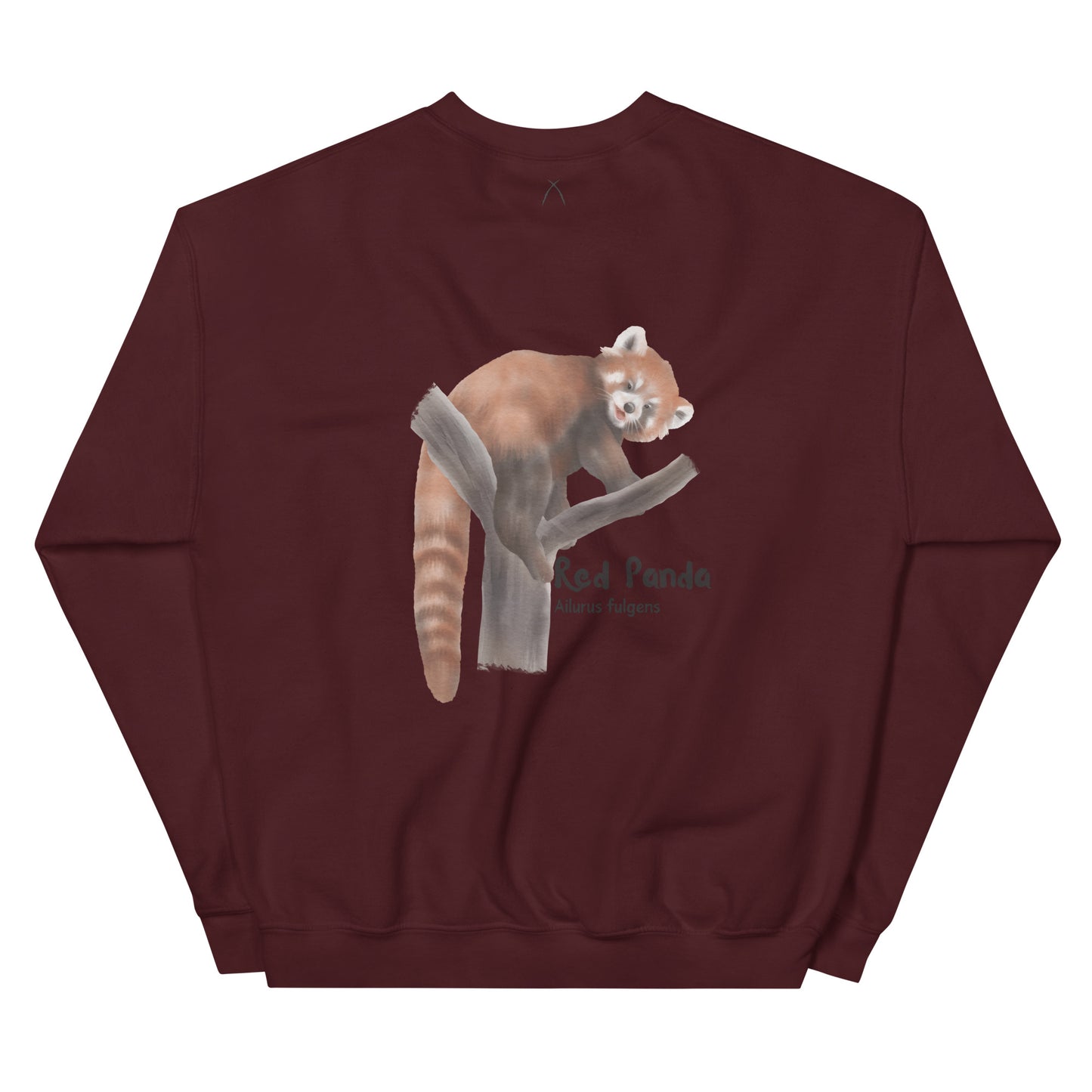 Embroidered Red Panda Sweatshirt