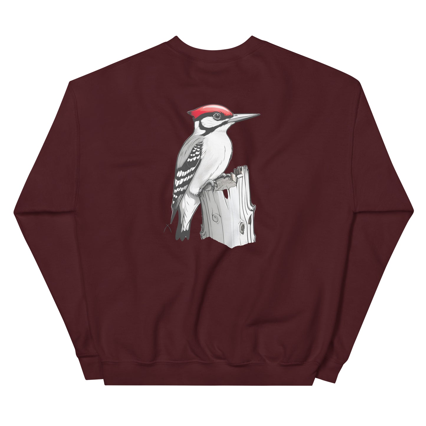 Embroidered Wood-Pecker Sweatshirt