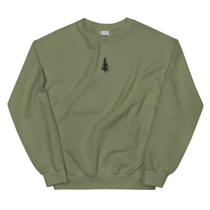 Embroidered Wood-Pecker Sweatshirt