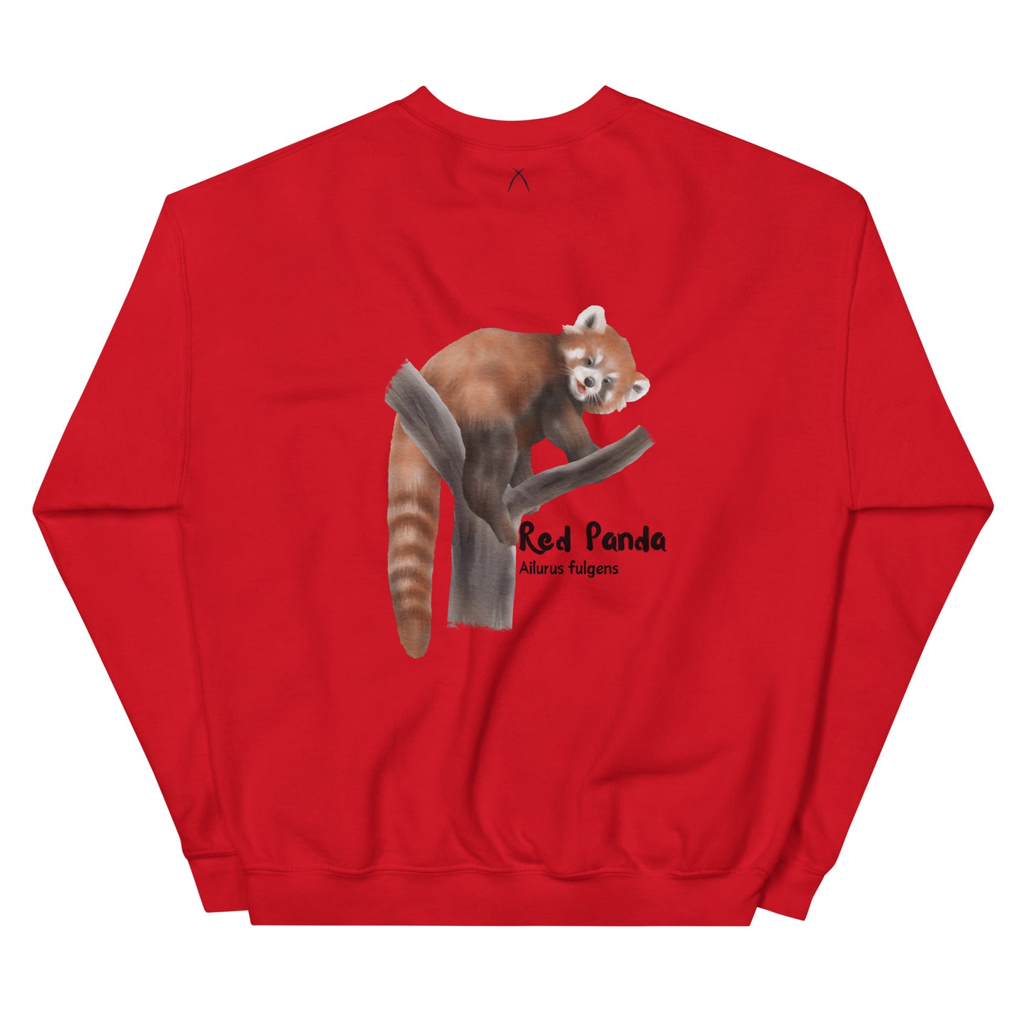 Embroidered Red Panda Sweatshirt