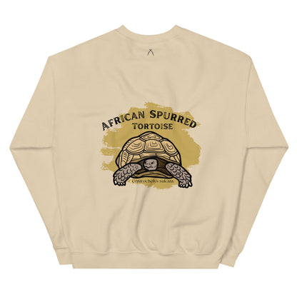 Embroidered African Spurred Tortoise Sweatshirt