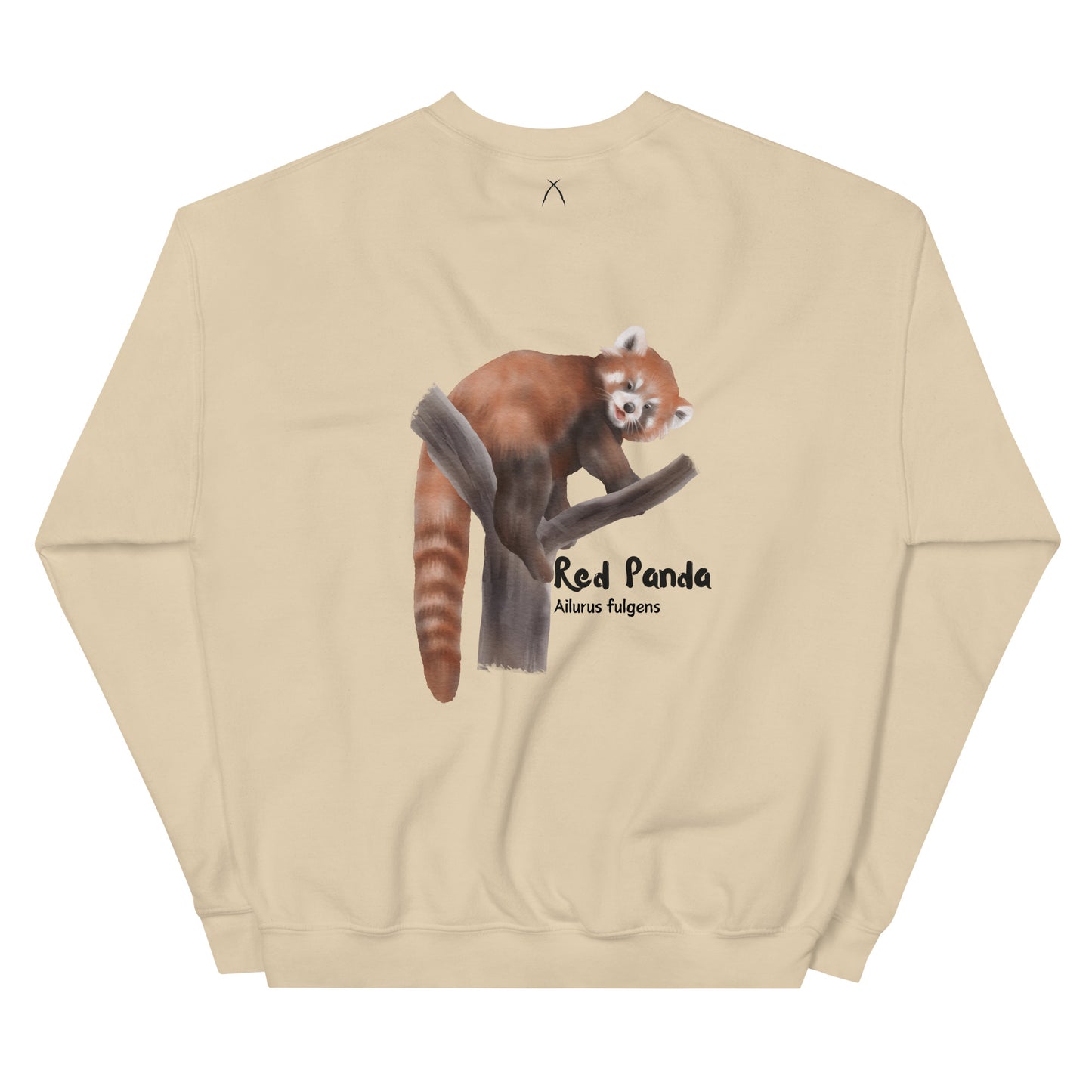 Embroidered Red Panda Sweatshirt