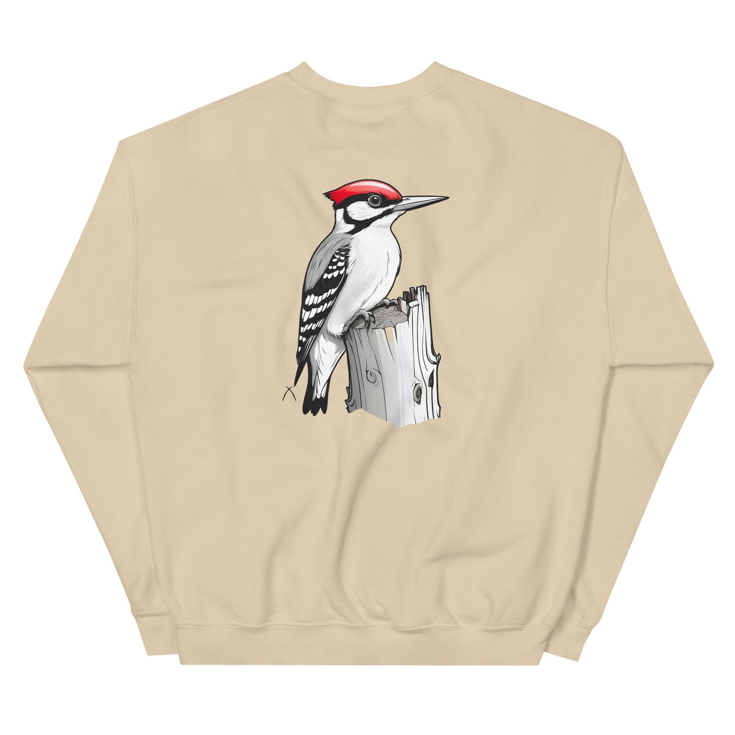 Embroidered Wood-Pecker Sweatshirt