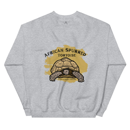 Embroidered African Spurred Tortoise Sweatshirt