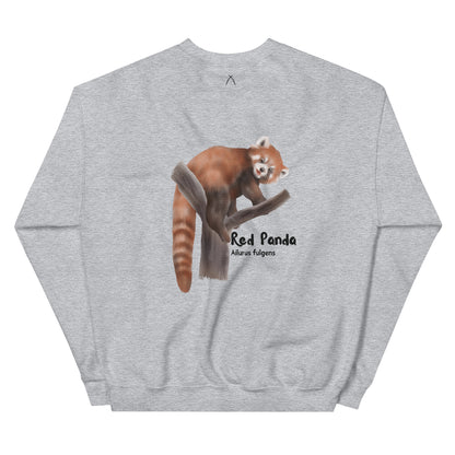 Embroidered Red Panda Sweatshirt