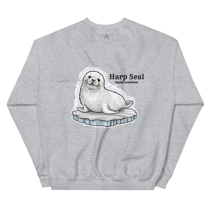 Embroidered Harp Seal Sweatshirt