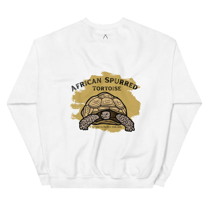 Embroidered African Spurred Tortoise Sweatshirt