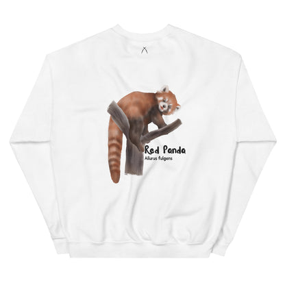 Embroidered Red Panda Sweatshirt