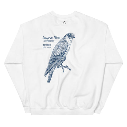 Embroidered Peregrine Falcon Sweatshirt